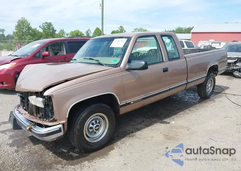 1997 Chevrolet C2500 Hd Fleetside z USA, uszkodzony, nr VIN 1GCGC29R8VE131366